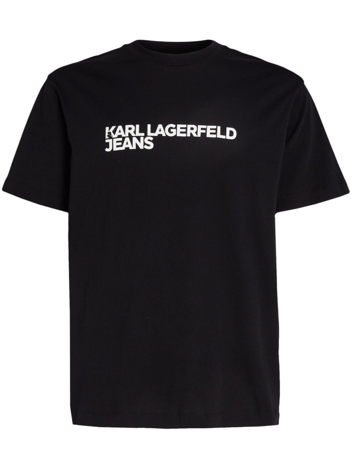 

Karl Lagerfeld Jeans футболка из органического хлопка с логотипом, черный
