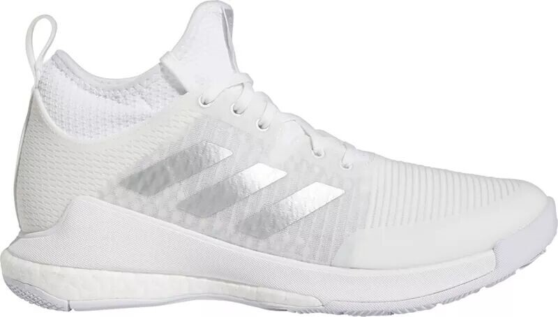 

Женские волейбольные кроссовки Adidas Crazyflight Mid, белый/серебристый