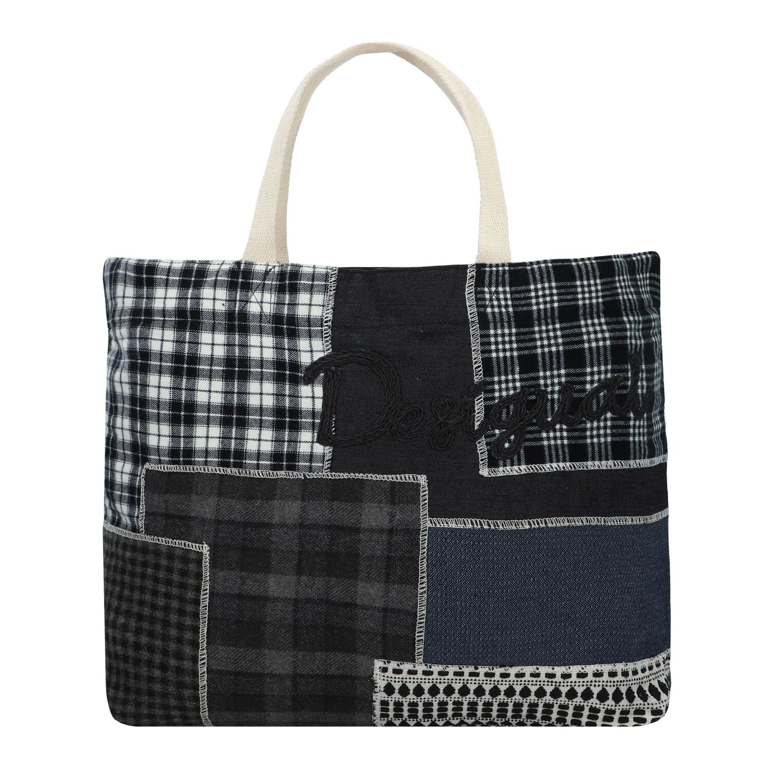 

Сумка шоппер Desigual Casual Romantic Tasche 42.5см, черный