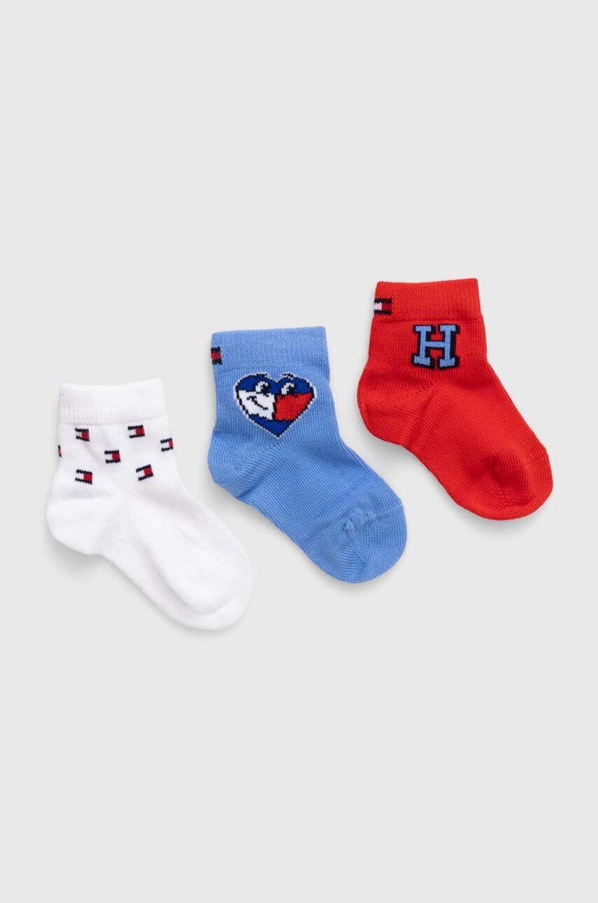 

Tommy Hilfiger детские/детские носки, 3 пары, красный