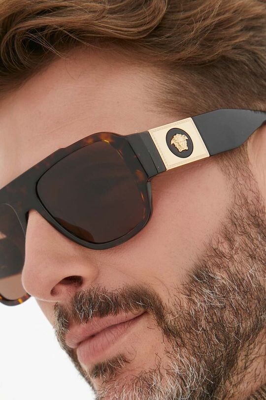 

Солнцезащитные очки Версаче Versace, коричневый