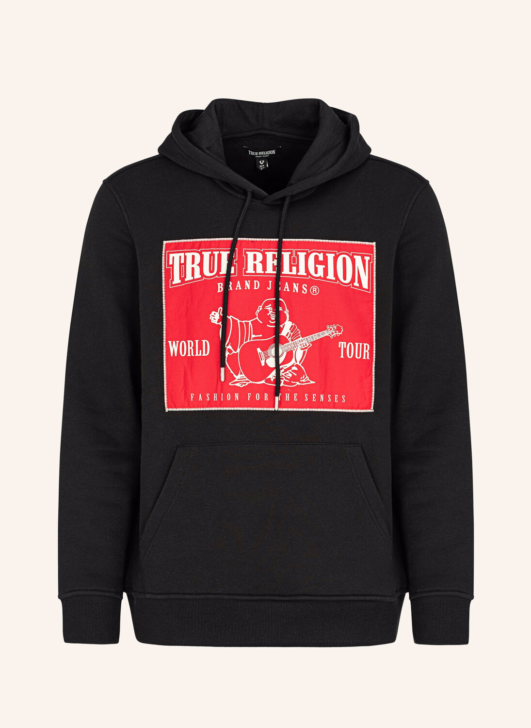 

Толстовка с капюшоном True Religion, черный