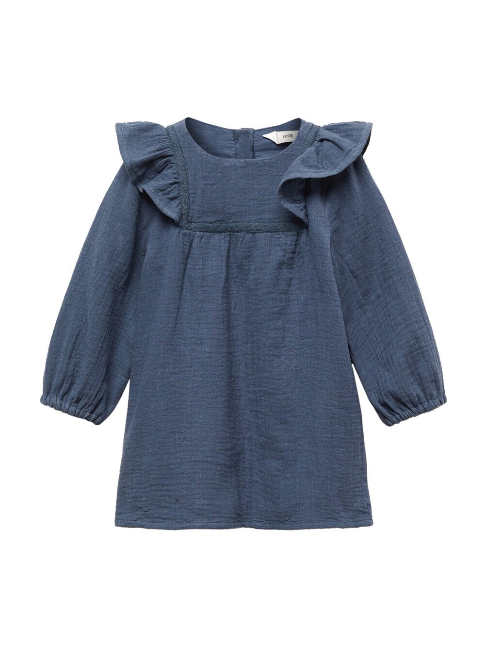 

Платье MANGO KIDS CRISTY, темно-синий