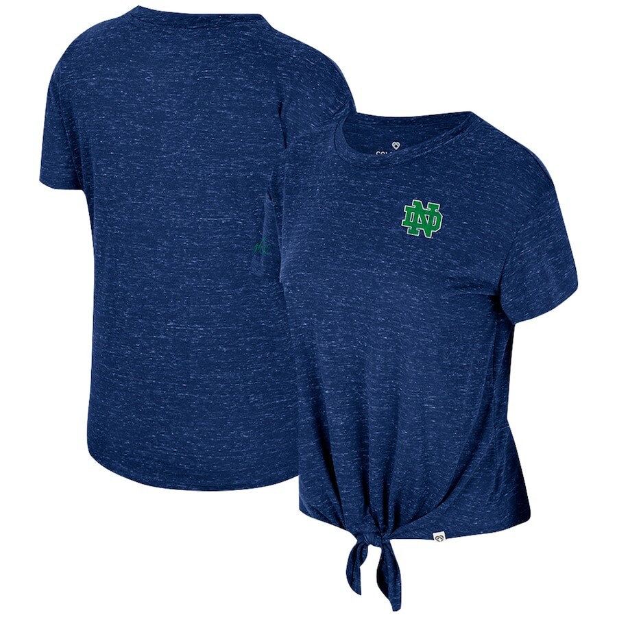 

Футболка с коротким рукавом Colosseum Notre Dame Fighting Irish, нави