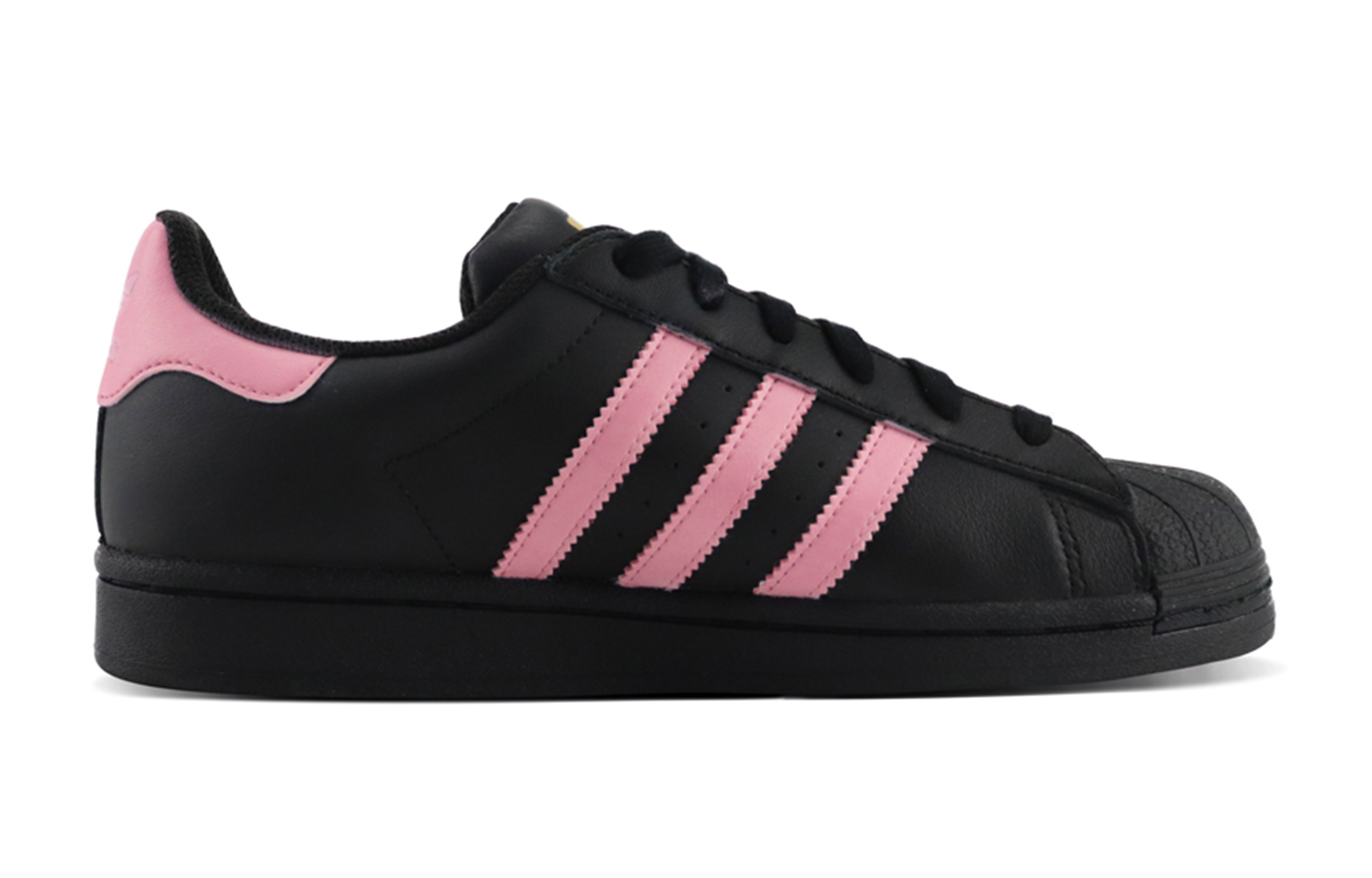 

Кроссовки adidas originals Superstar Skateboarding Shoes Unisex Low-top Black/pink, черный/розовый