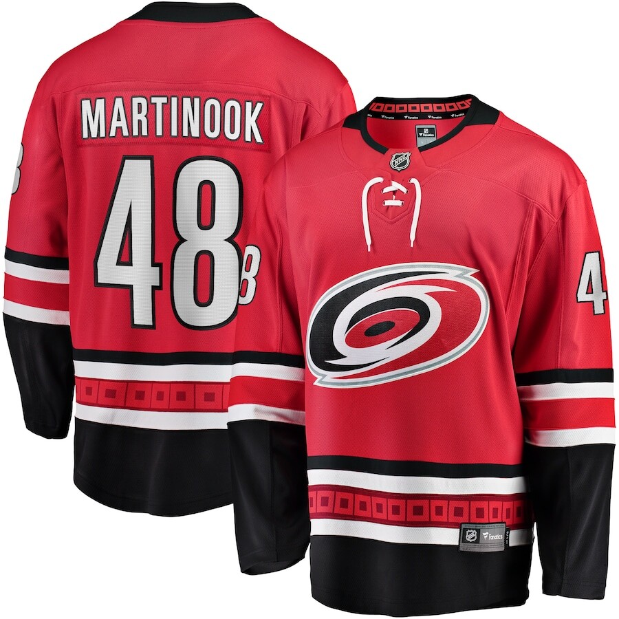 

Джерси Fanatics Branded Carolina Hurricanes, красный