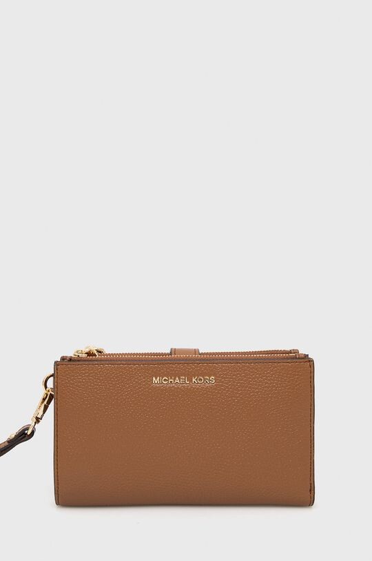 

Кожаный кошелек 34F9GAFW4L MICHAEL Michael Kors, коричневый