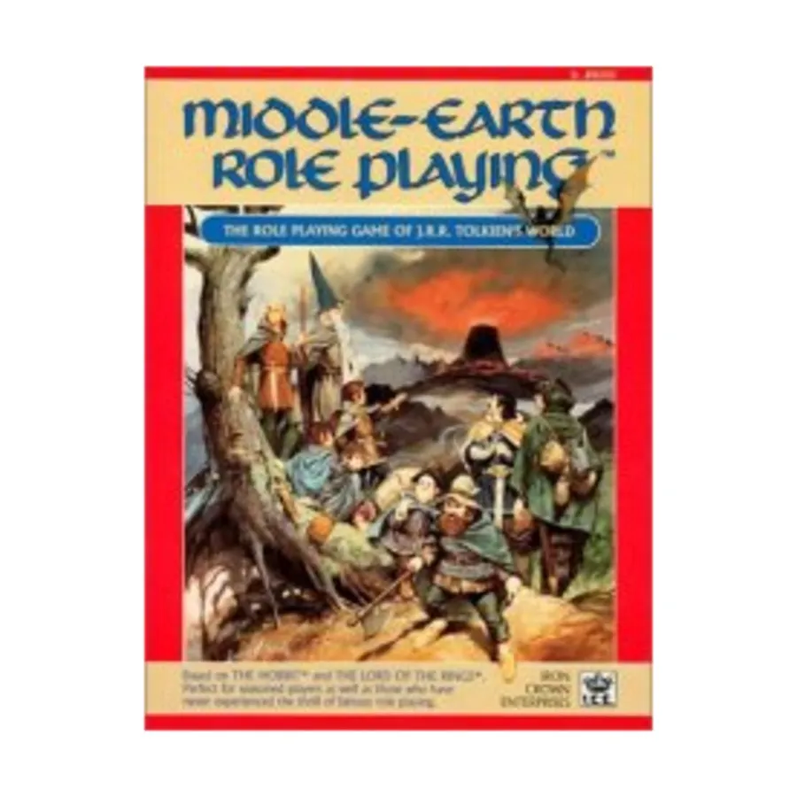 

Middle-Earth Role Playing Rulebook (1st Edition, 2nd Printing), Middle-Earth Role Playing (MERP) (1st Edition) - Core Books & Supplements, мягкая обложка