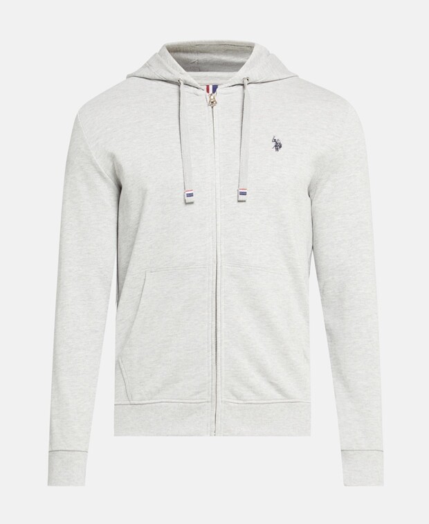 

Толстовка с капюшоном U.S. Polo Assn., серый