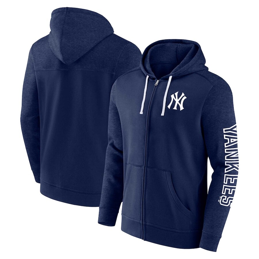 

Толстовка на молнии Fanatics Branded New York Yankees, нави