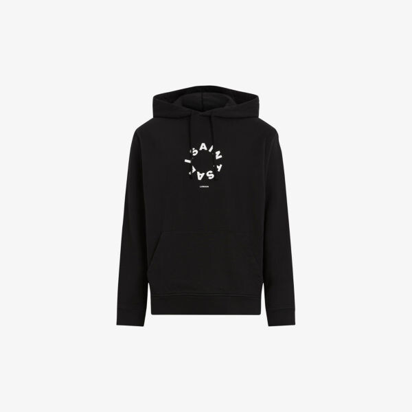 

Толстовка Tierra из органического хлопка с логотипом Allsaints, черный