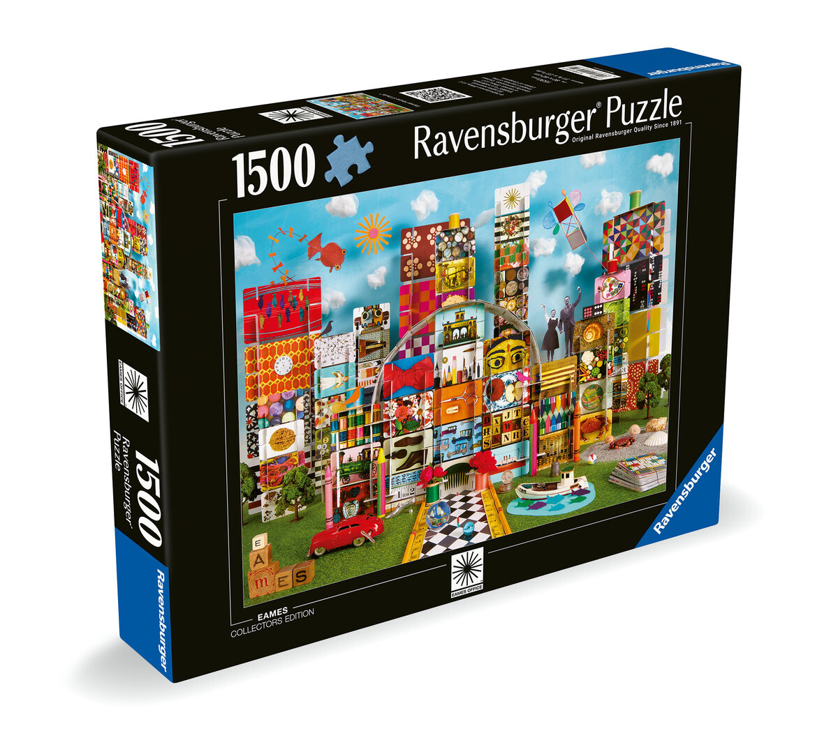 

2D пазл: Фантазийный дом 1500 деталей Ravensburger