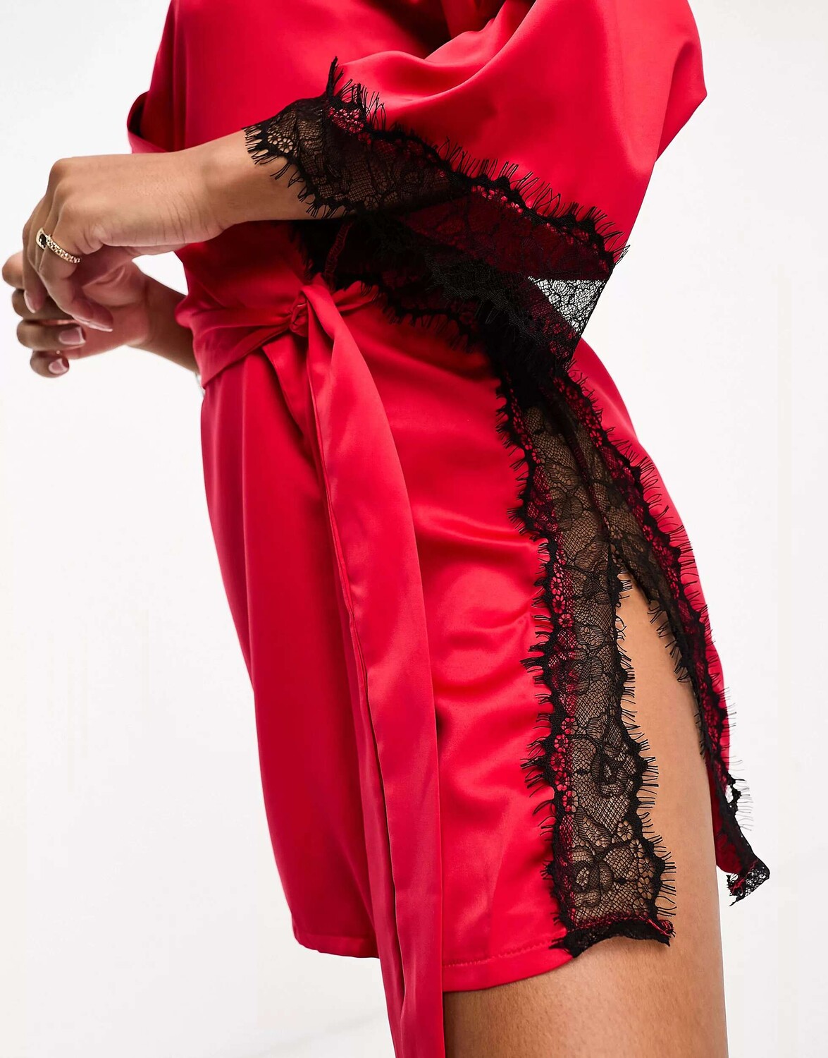 

Халат Ann Summers Cherryann красного цвета