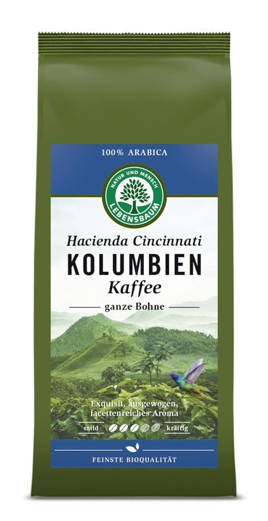 

Фасоль Tree of Life Colombia Hacienda 250г Lebensbaum
