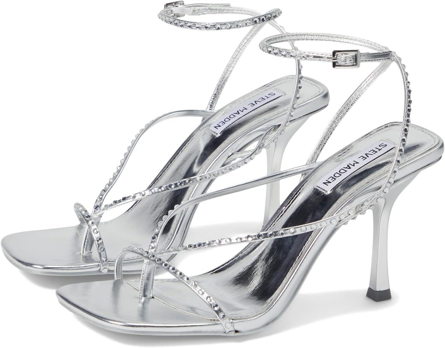 

Босоножки Annie-R Heeled Sandal Steve Madden, цвет Silver