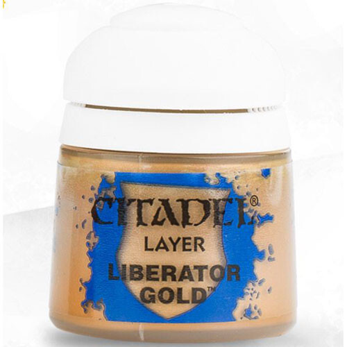 

Миниатюра Games Workshop Citadel Layer Paint: Liberator Gold (12ml)