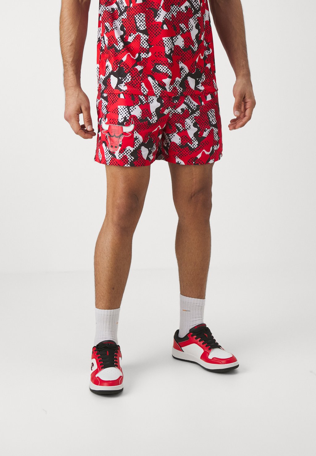 

Спортивные шорты Nba Chicago Bulls Team Short New Era, цвет white/red