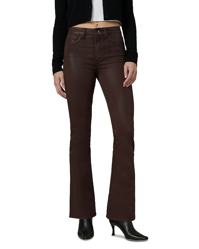 

Joe's Jeans Джинсы с покрытием Hi Honey с высокой посадкой и покрытием Espresso, коричневый
