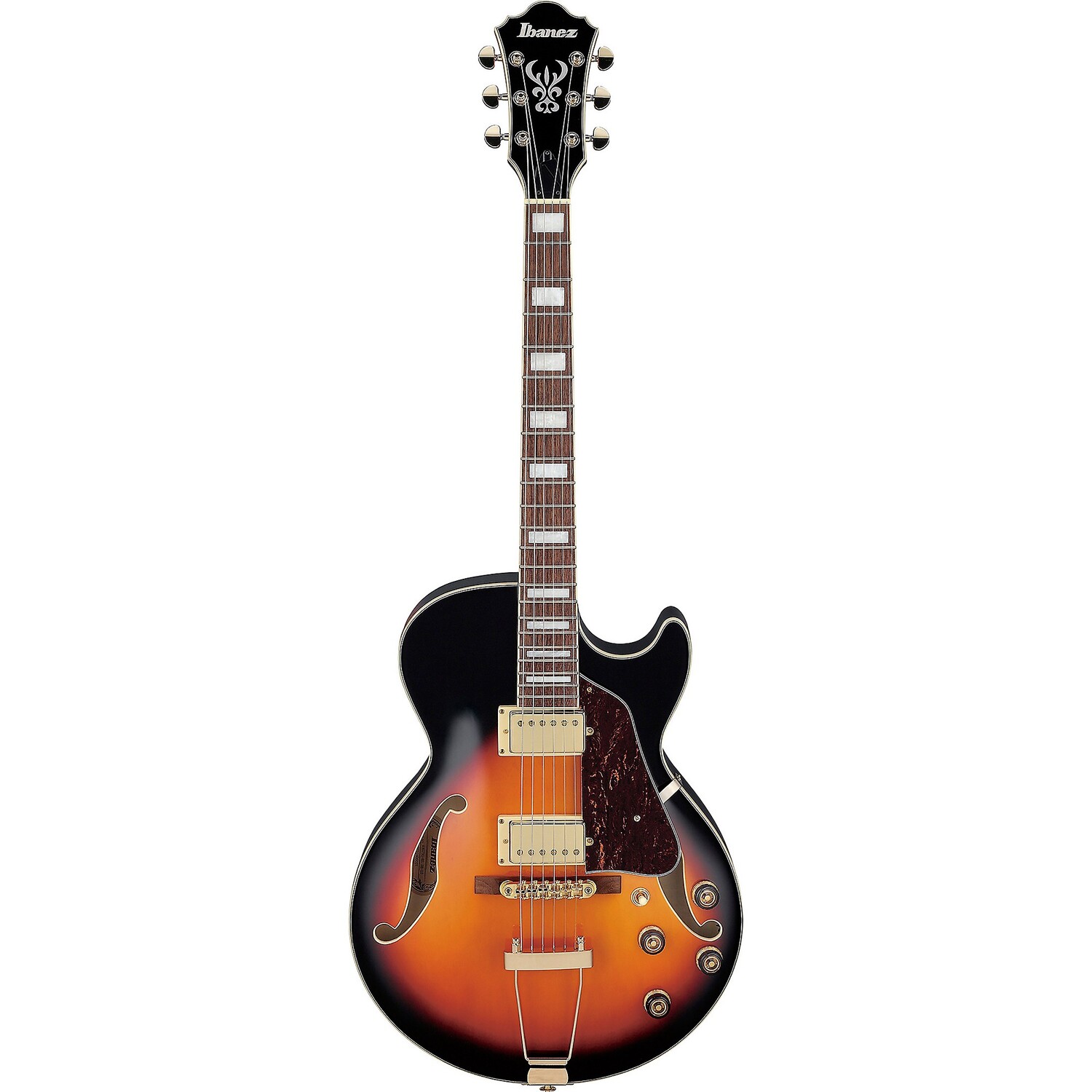 Электрогитара Ibanez AG75G Artcore Hollowbody Brown Sunburst