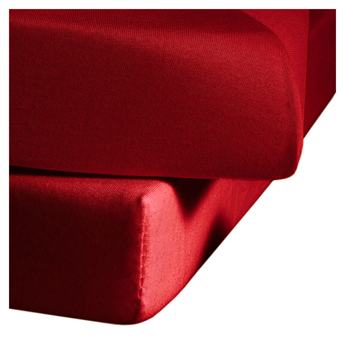 

Простыня 100 x 200 mako satin Fleuresse, красный