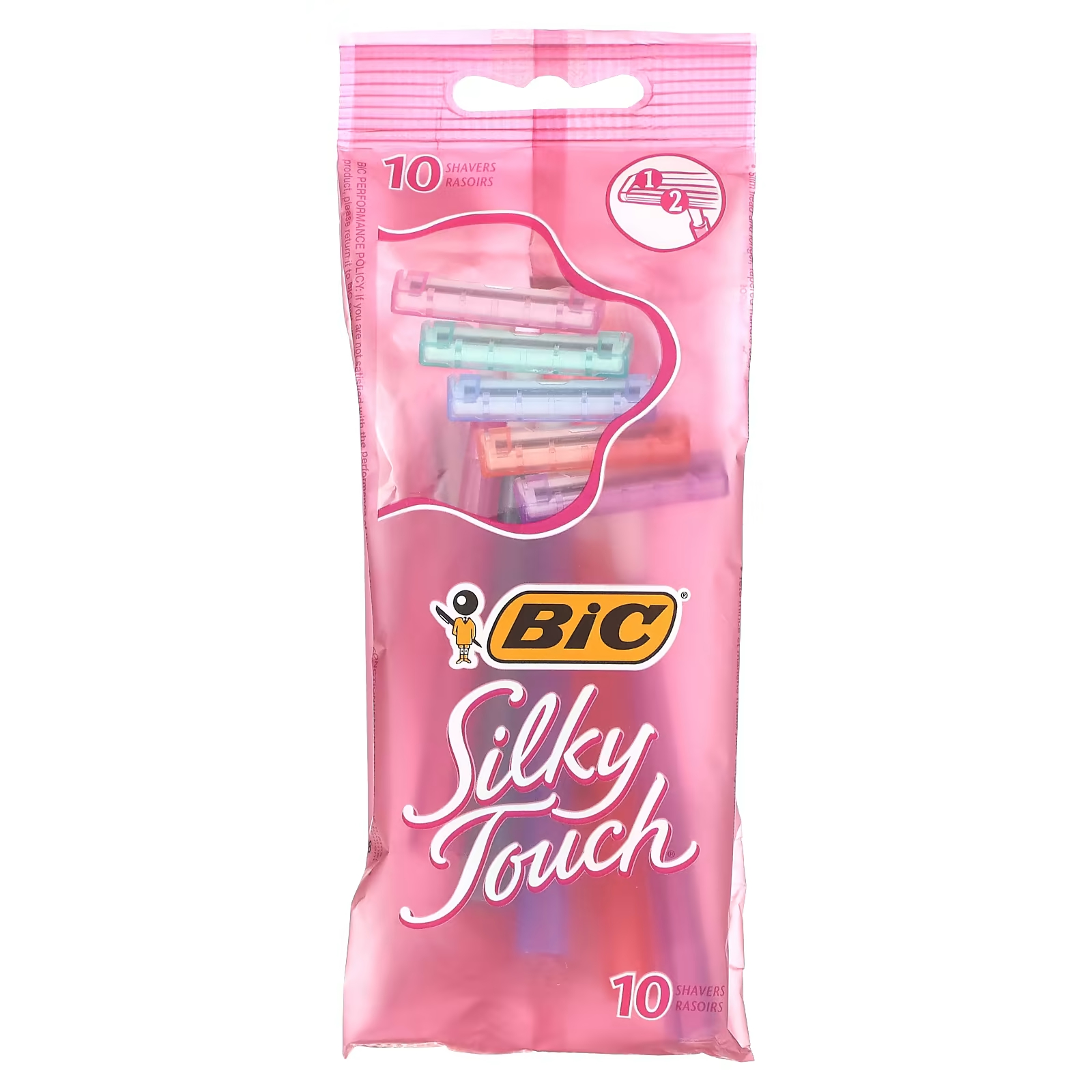 

Одноразовые бритвы BIC Silky Touch, 10 шт