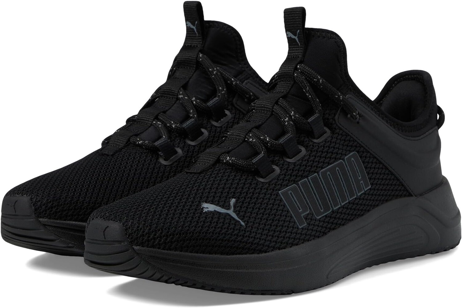 

Кроссовки Softride Astro Slip-On PUMA, цвет Puma Black/Cool Dark Gray