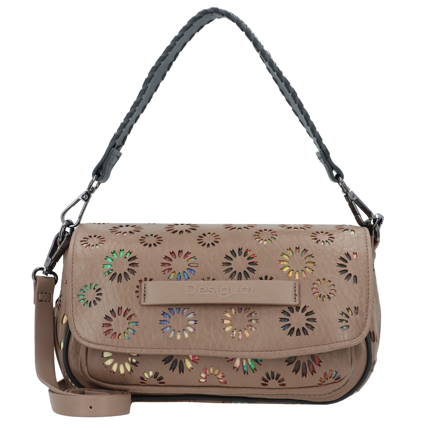 

Сумка через плечо Desigual New Galactic 24.5 cm, коричневый