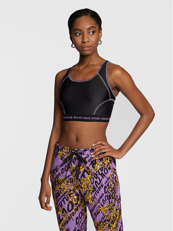 

Верхний бюстгальтер Versace Jeans Couture, черный