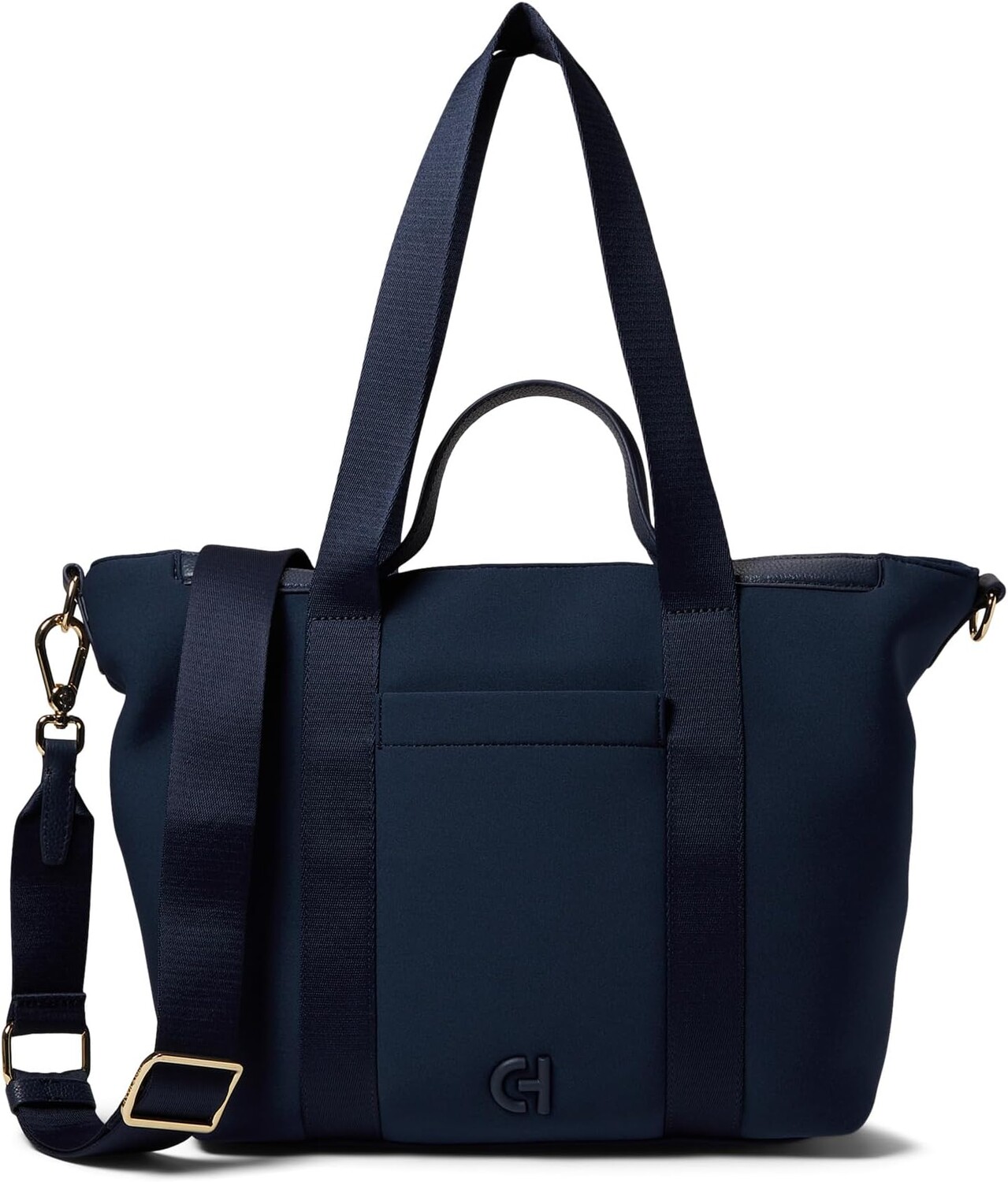 

Трансформируемая неопреновая сумка-тоут Cole Haan, цвет Navy Blazer