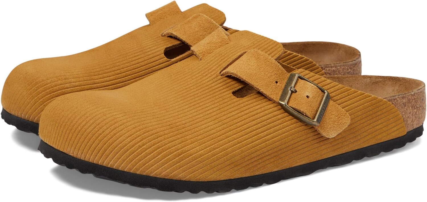 

Сабо Birkenstock Boston - Corduroy, цвет Cork Brown