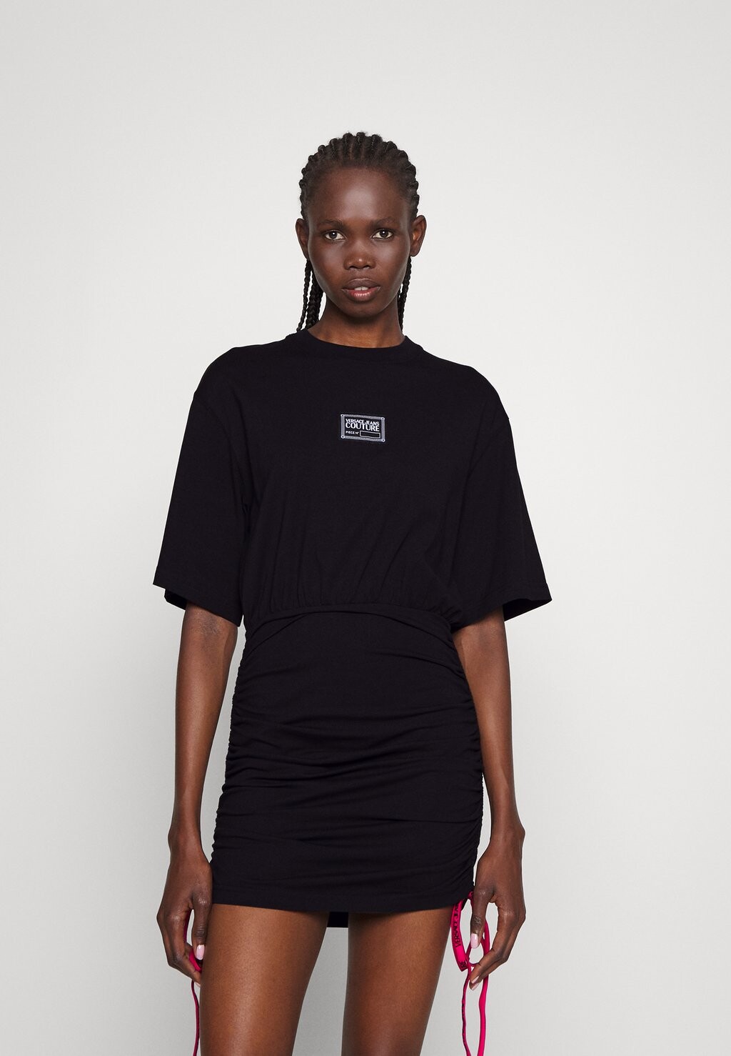 

Платье из джерси Versace Jeans Couture, черный