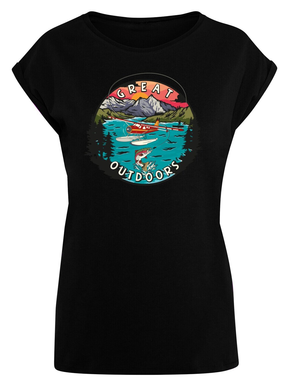 

Рубашка F4NT4STIC Great Outdoors, черный
