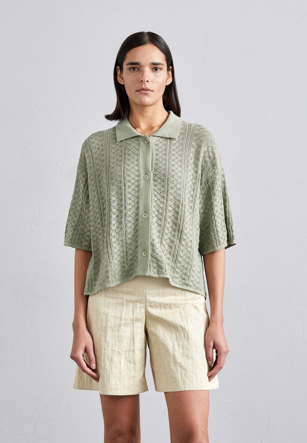 

Блуза на пуговицах SHIRT Holzweiler, светло-желтый