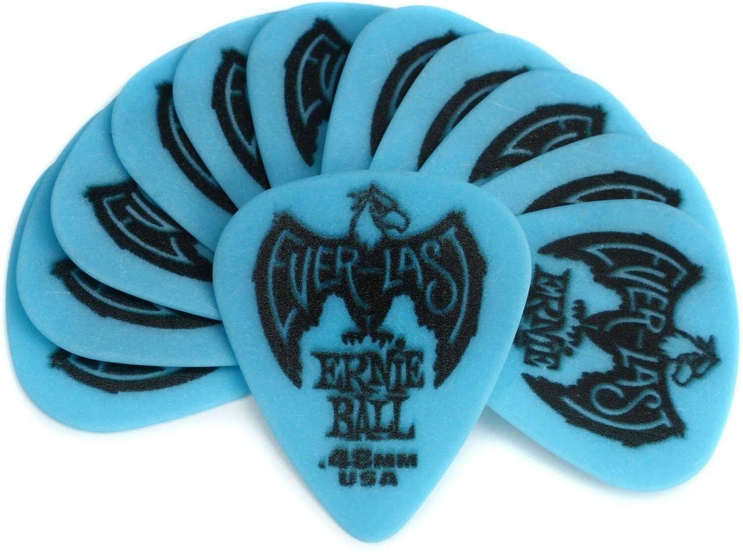 

Медиаторы Ernie Ball Everlast, 0,48 мм, синие, 12 шт.