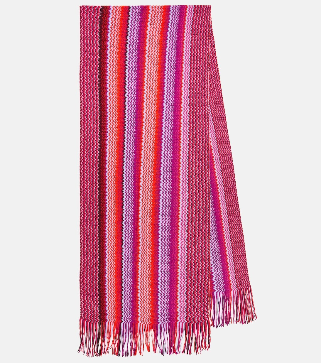 

Шарф из смесовой шерсти с зигзагом Missoni, мультиколор