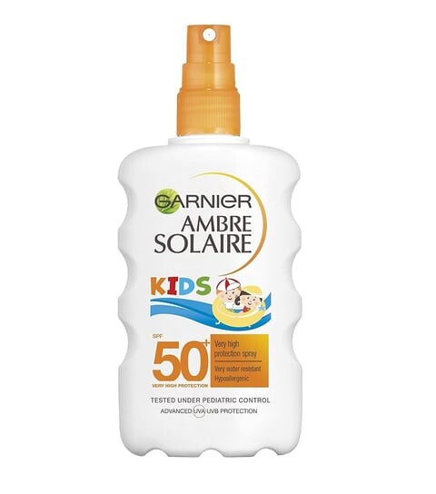 

Защитный спрей для детей SPF50, 200 мл Garnier, Ambre Solaire Kids