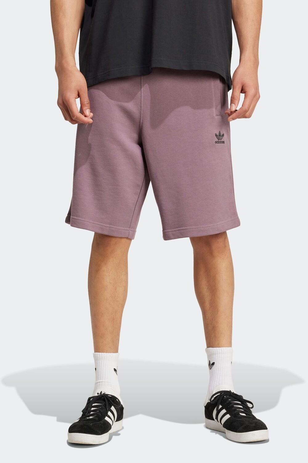 

Шорты Adidas Originals из 100% хлопка с трилистником Adidas Originals, фиолетовый