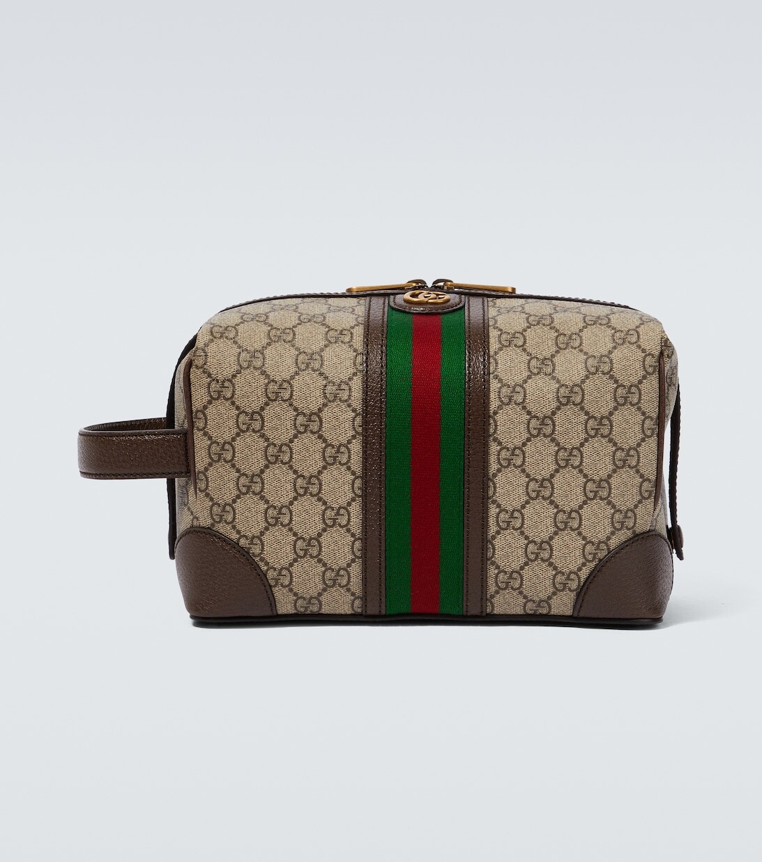 

Холщовая сумка для стирки GG Supreme Gucci, коричневый