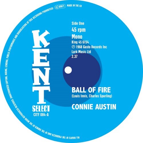 

Сингл 7" Austin, Connie / Spurling, Charles: Ball Of Fire / You've Got Love On Top Of Love