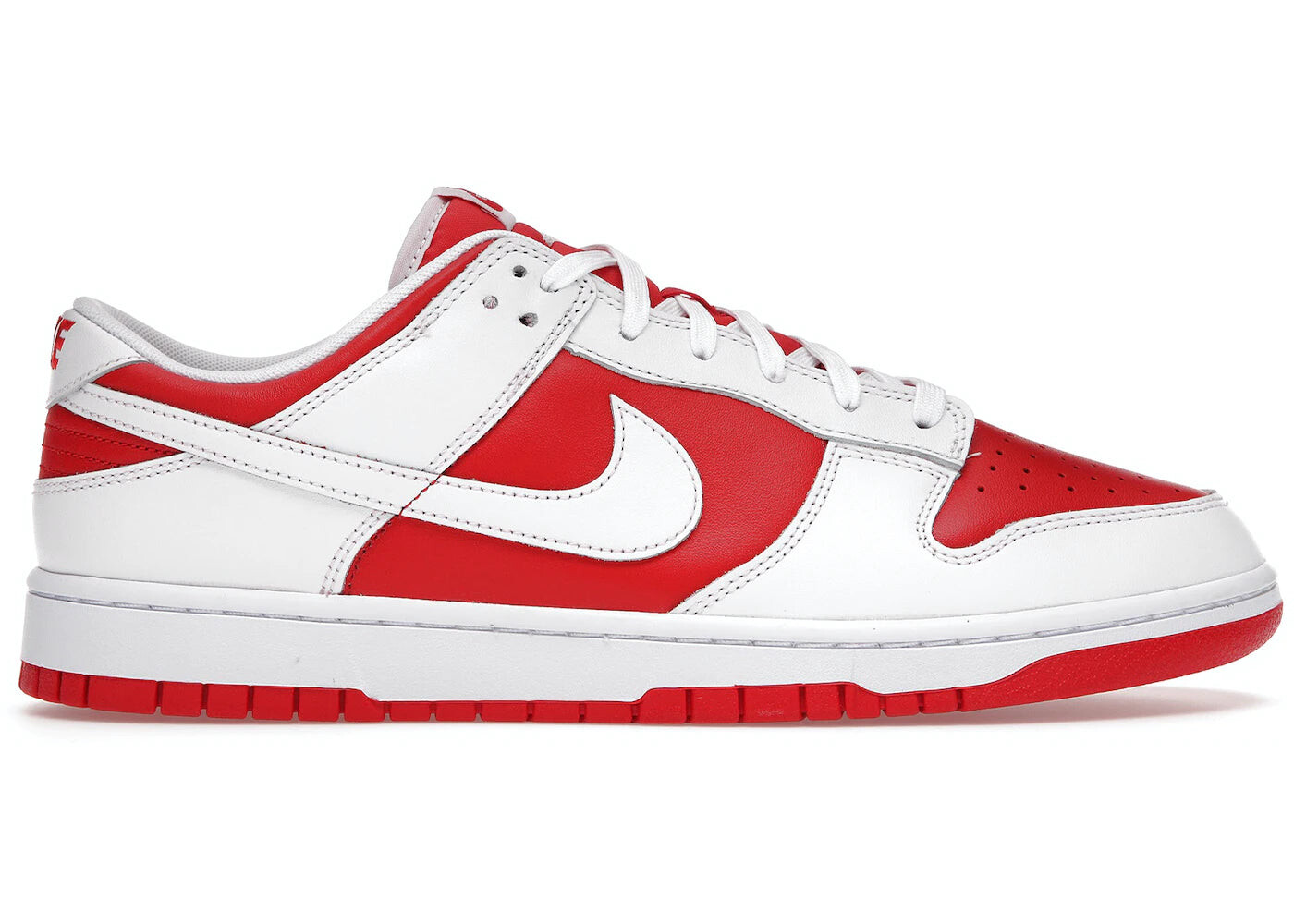 

Кроссовки Nike Dunk Low (2021), белый / красный