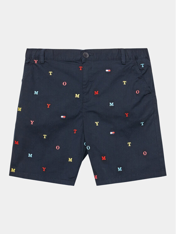 

Тканевые шорты стандартного кроя Tommy Hilfiger, синий