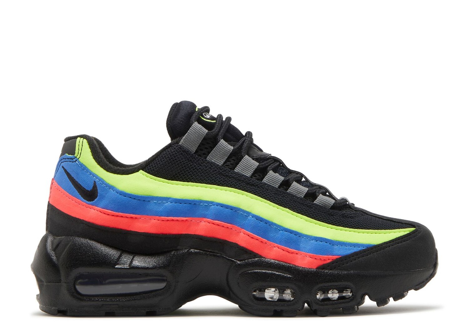 

Кроссовки Nike Air Max 95 Gs 'Black Neon', черный