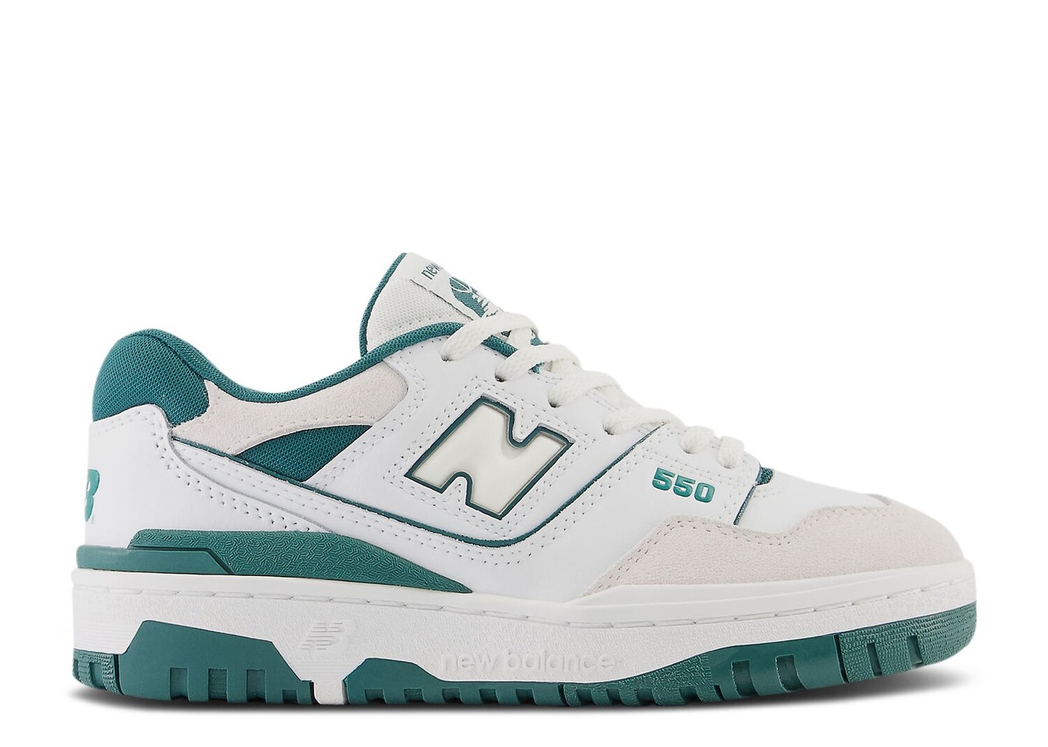 

Кроссовки New Balance 550 Big Kid 'White Vintage Teal', белый