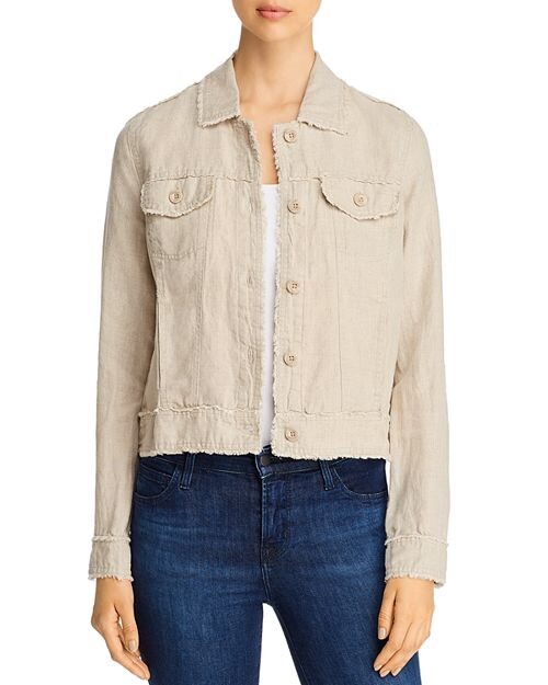 

Льняная куртка Two Palms с необработанными краями Tommy Bahama, цвет Tan/Beige