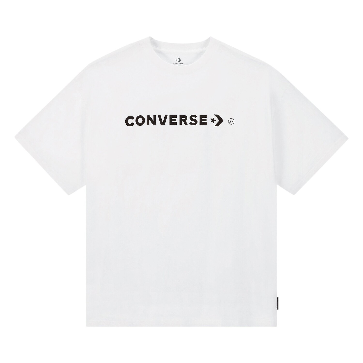 

Футболка с логотипом Converse x Fragment FRGMT, цвет Белый