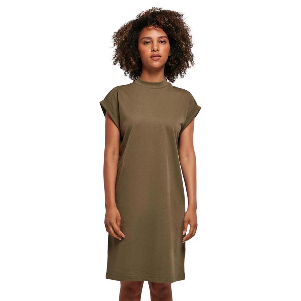 Короткое платье Build Your Brand Extended Short Sleeve, зеленый moai build your dream [pc цифровая версия] цифровая версия