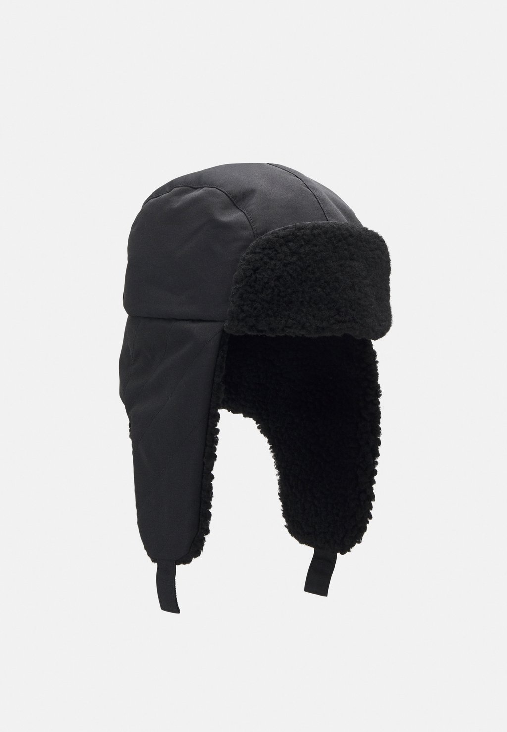 Шапка Ellesse BIOULA TRAPPER HAT UNISEX, черный unisex winter trapper aviator trooper earflap warm russian ski hat fur bomber