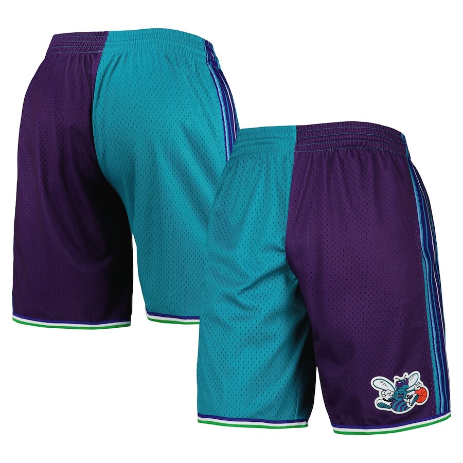 

Шорты Mitchell & Ness Charlotte Hornets, бирюзовый