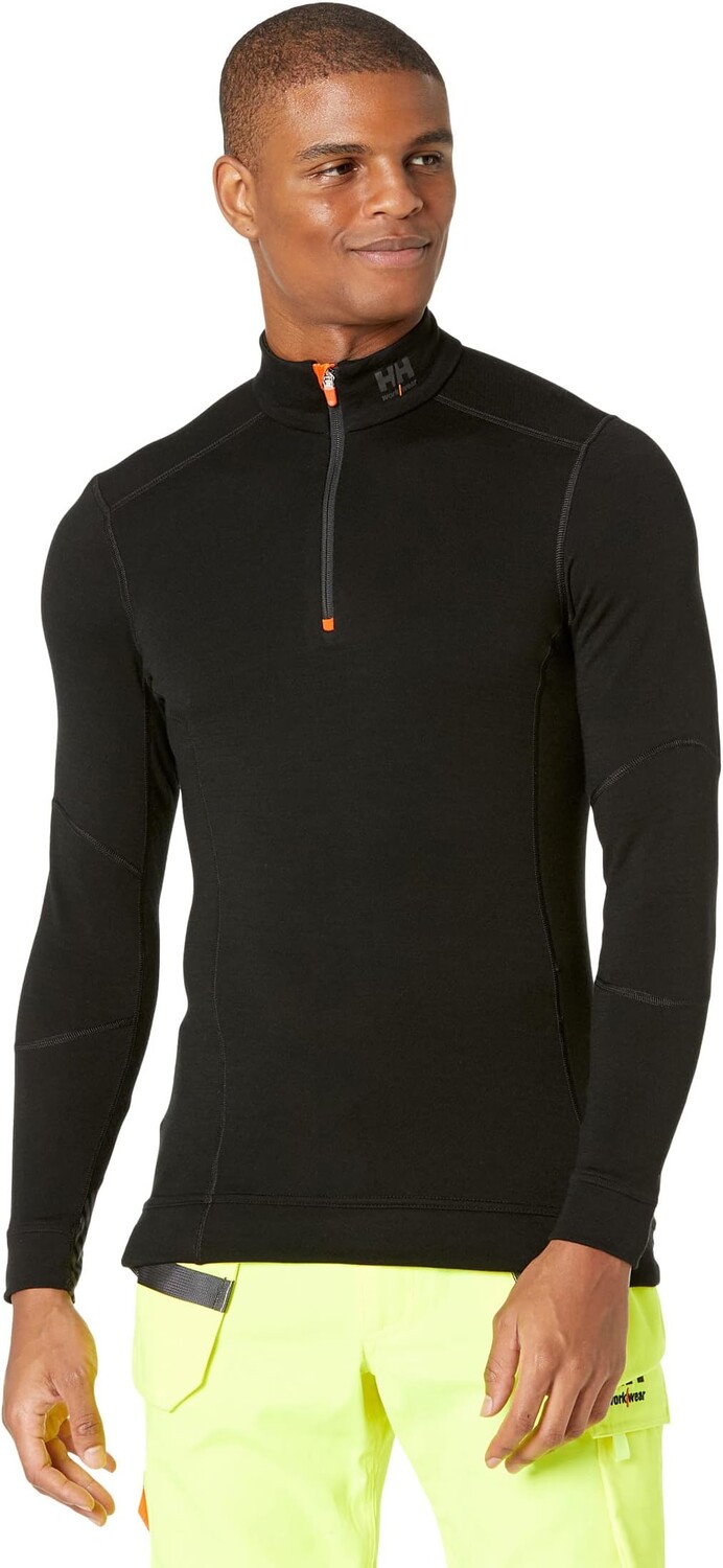 

Лифа Меринос 1/2 Молния Helly Hansen, черный