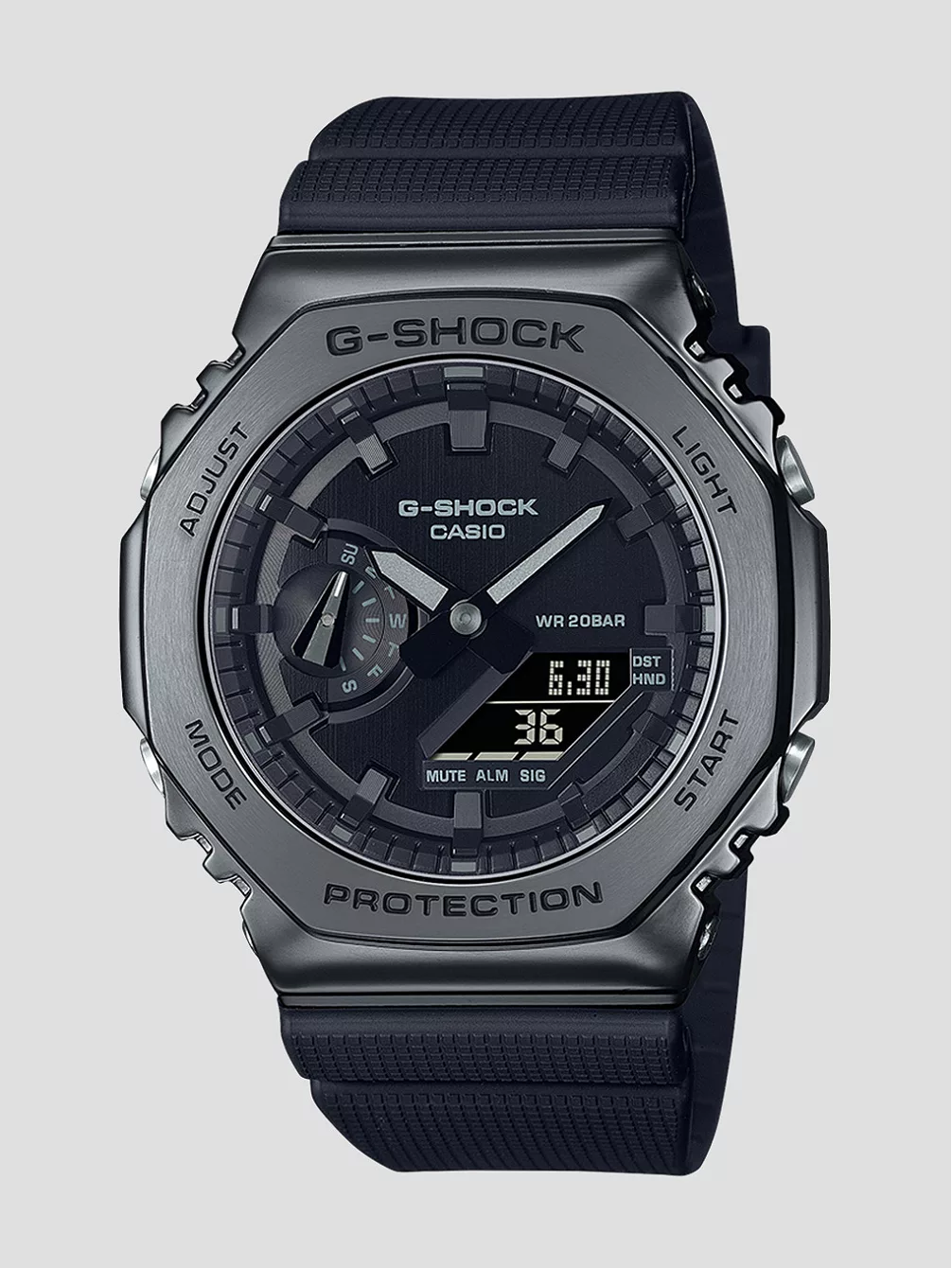 

Часы ГМ-2100ББ-1АЕР G-Shock, черный